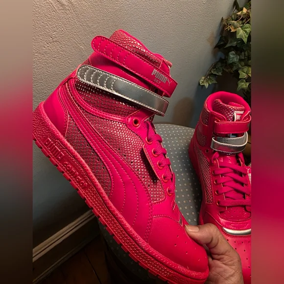PUMA WOMEN'S "BARBADOS CHERRY" SKY HI II FUTUR MINIMAL SIZE 10 - Picture 7 of 10